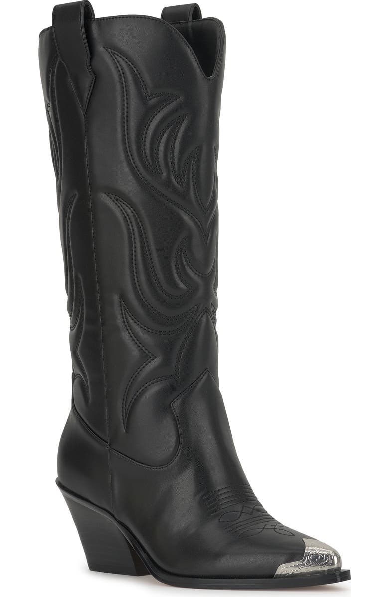 Jessica Simpson Zuliena Western Boot, Main, color, Black