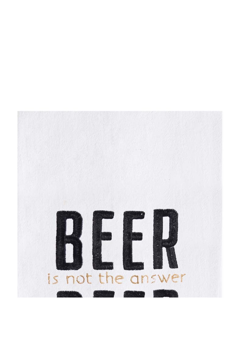 Is The Answer Dishtowel, Alternate, color, Yellow