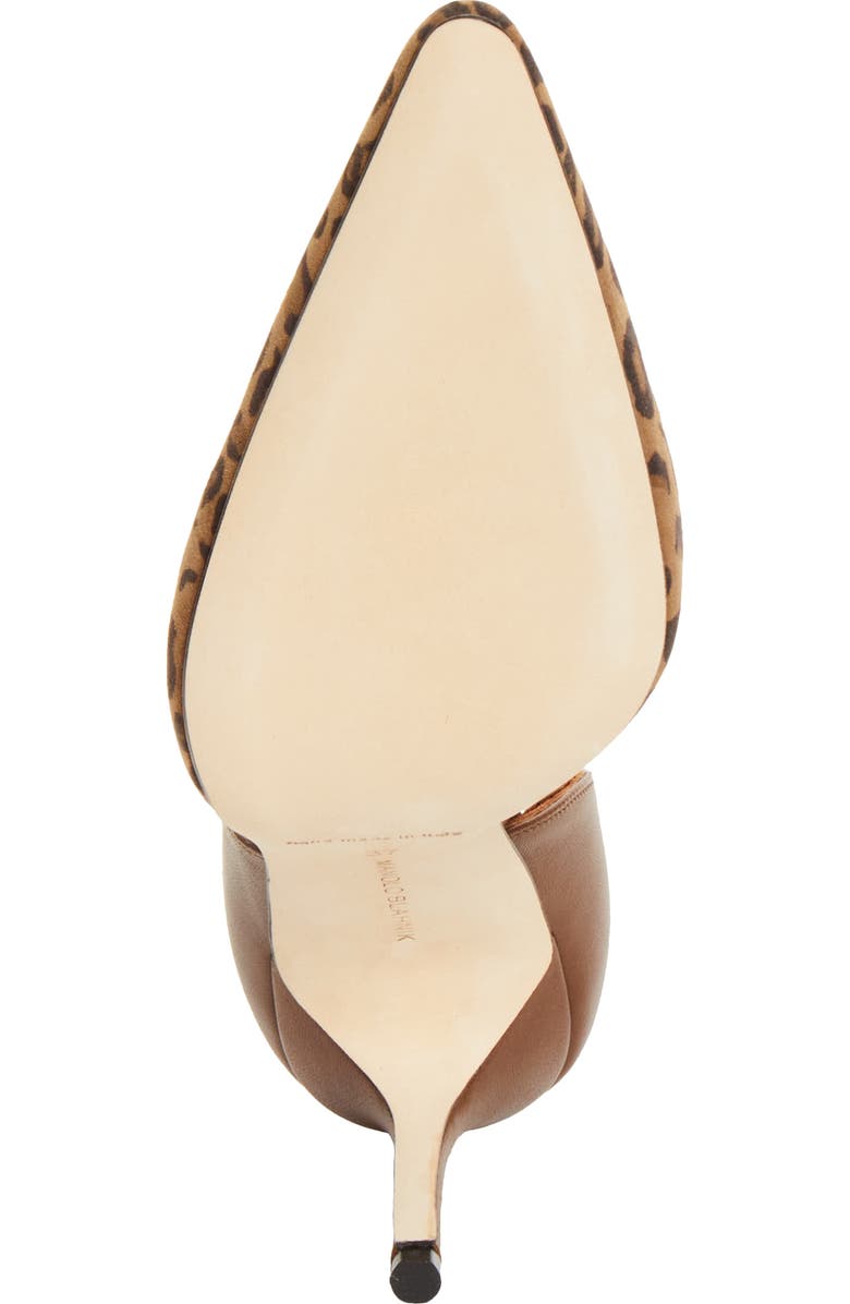 Manolo Blahnik Taylerbinu d'Orsay Pump, Alternate, color, Ypri 902D/Dbrw 2079
