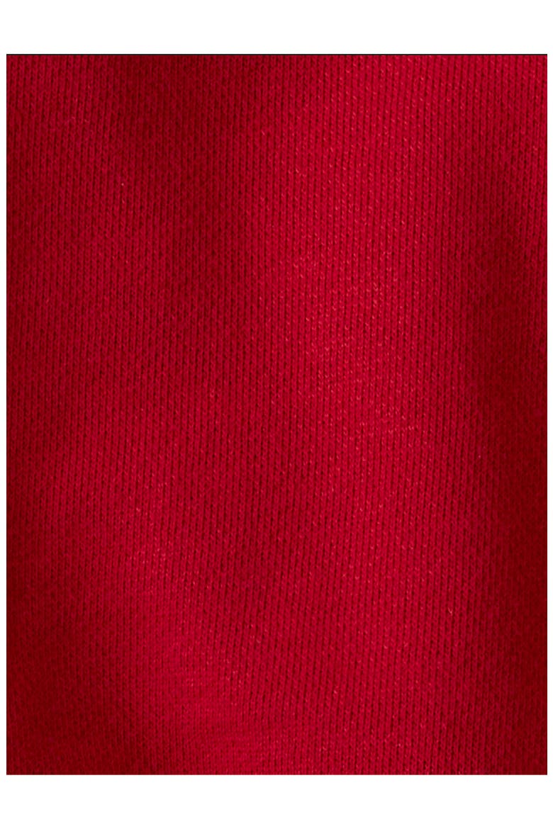 Kids' Silent Night Organic Cotton Bubble Romper, Alternate, color, RED