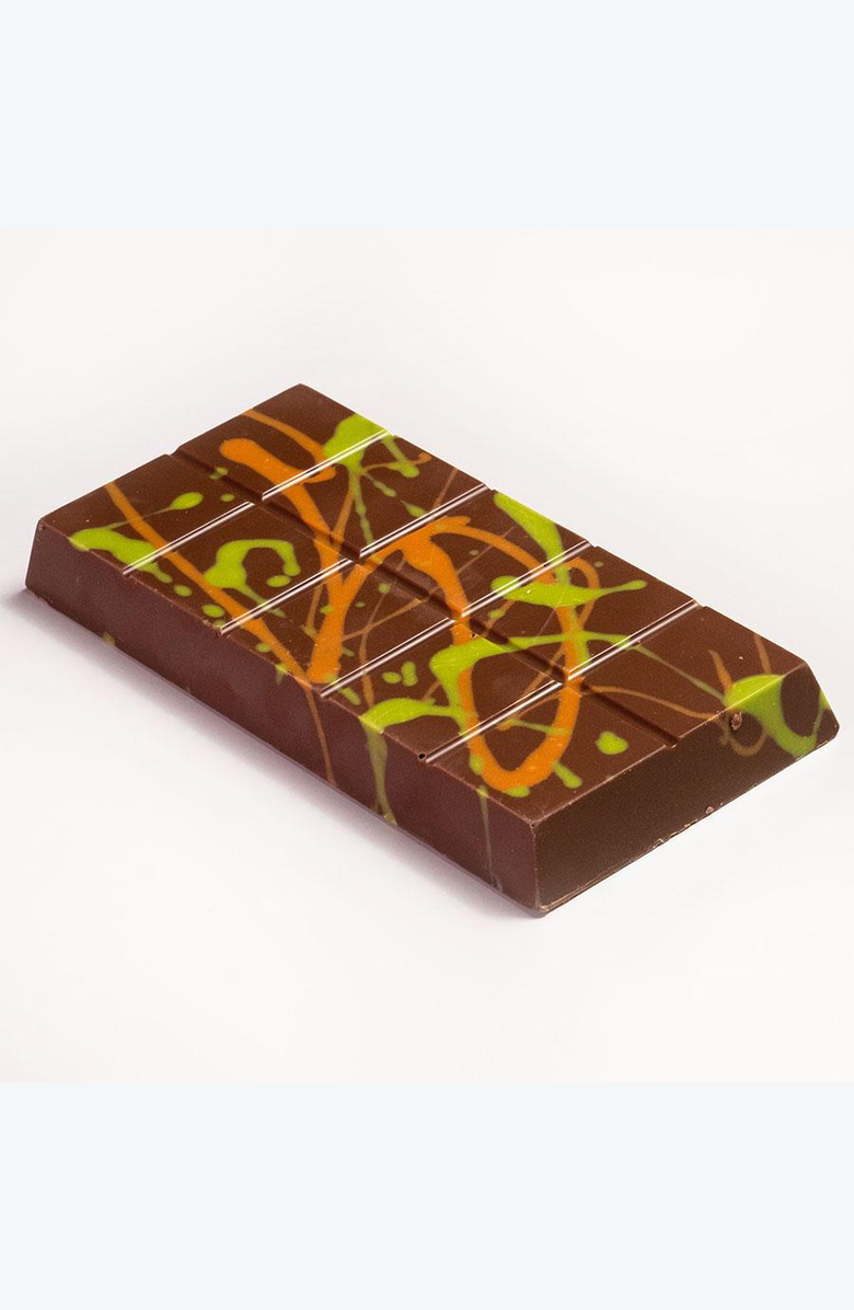 The Dodo Chocolates Viral Dubai Style Chocolate Bar, Alternate, color, Milk Chocolate Pistachio