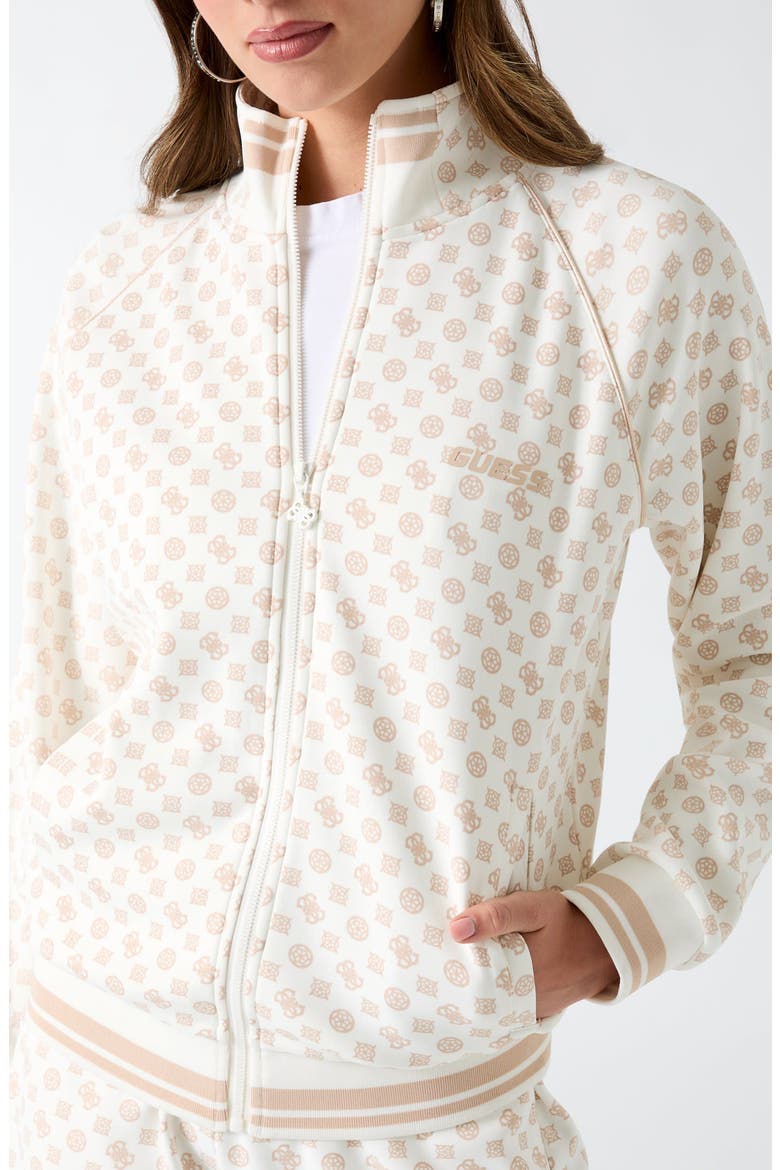 Aggie Full Zip Sweatshirt, Alternate, color, CREAM