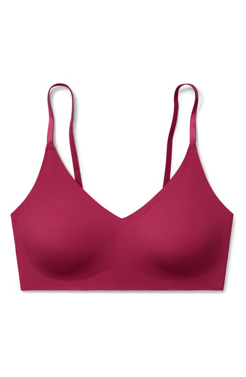 True & Co. True & Co The True Body Triangle Convertible Strap Bralette In Purple