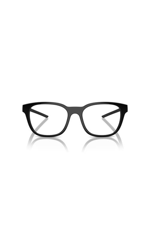 Scuderia Ferrari 53mm Square Optical Glasses In Black