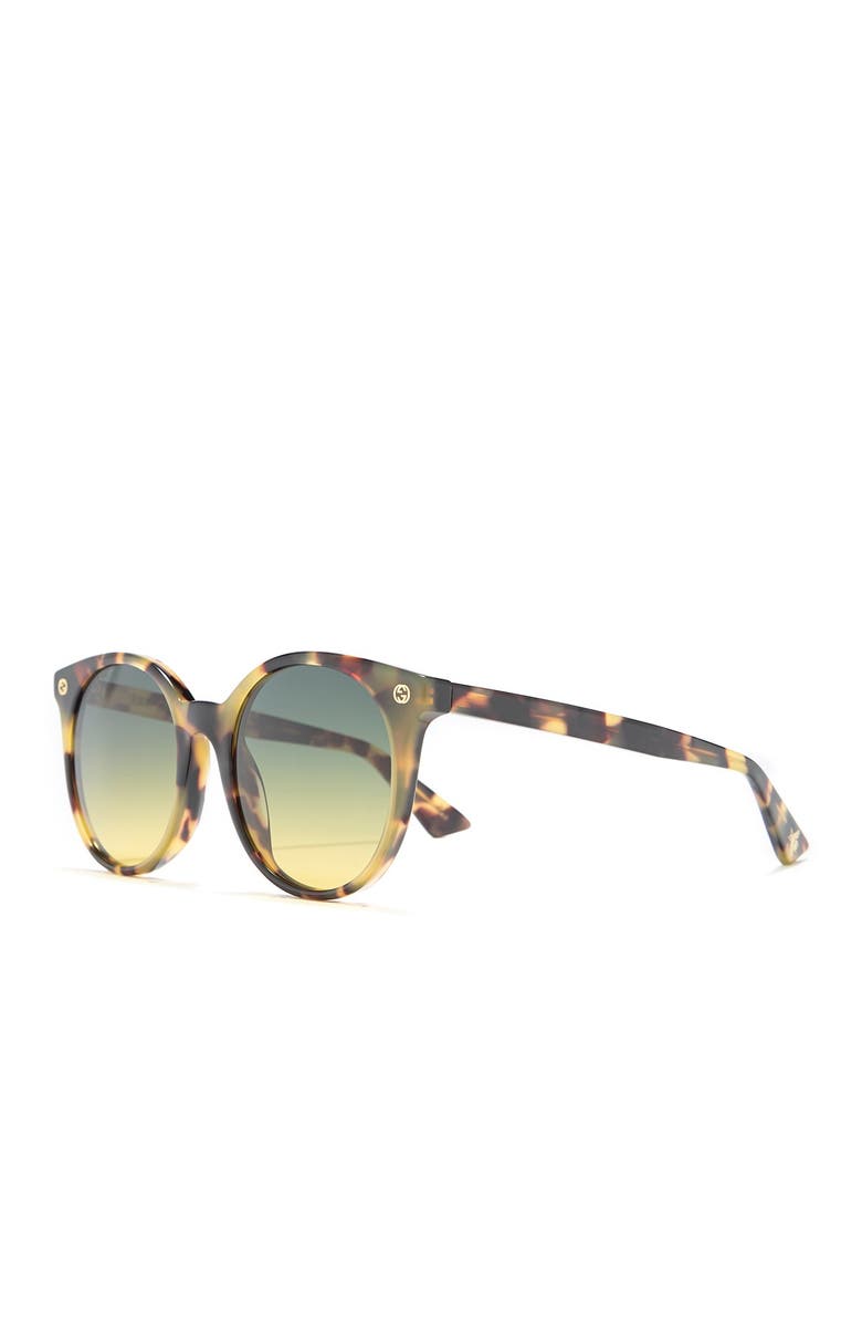 Gucci 52mm Round Sunglasses, Alternate, color,