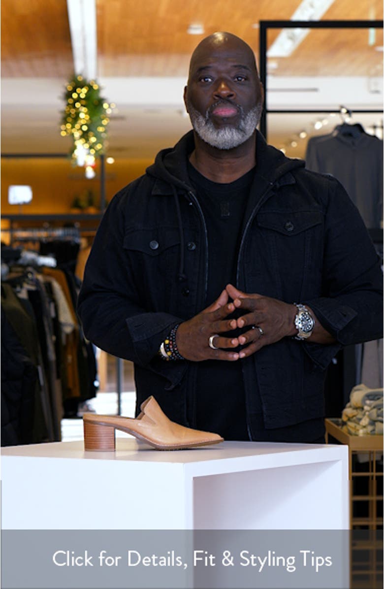 Mason Pointed Toe Loafer Mule, sales video thumbnail