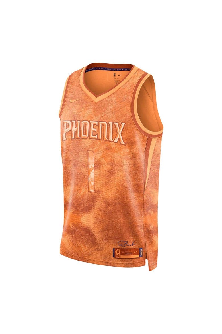 Unisex Nike Devin Booker Orange Phoenix Suns Select Series Swingman Jersey, Alternate, color, Orange
