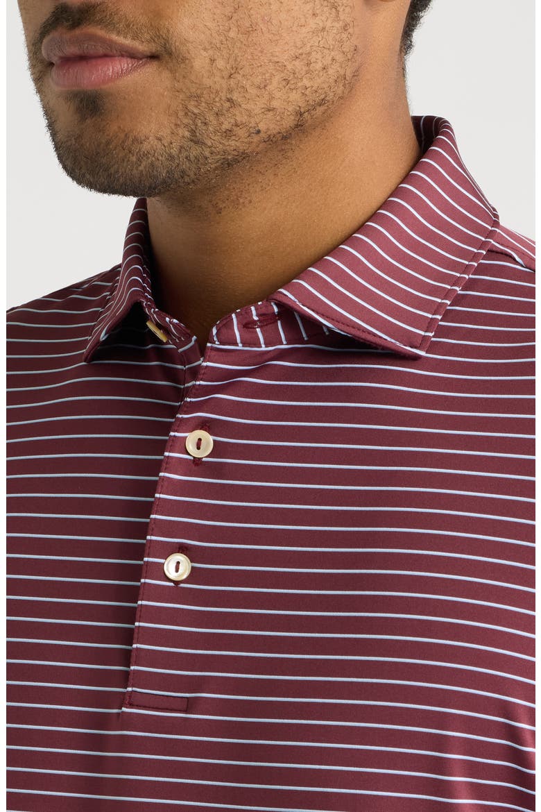 Winston Summer Comfort Performance Jersey Polo, Alternate, color, BORDEAUX