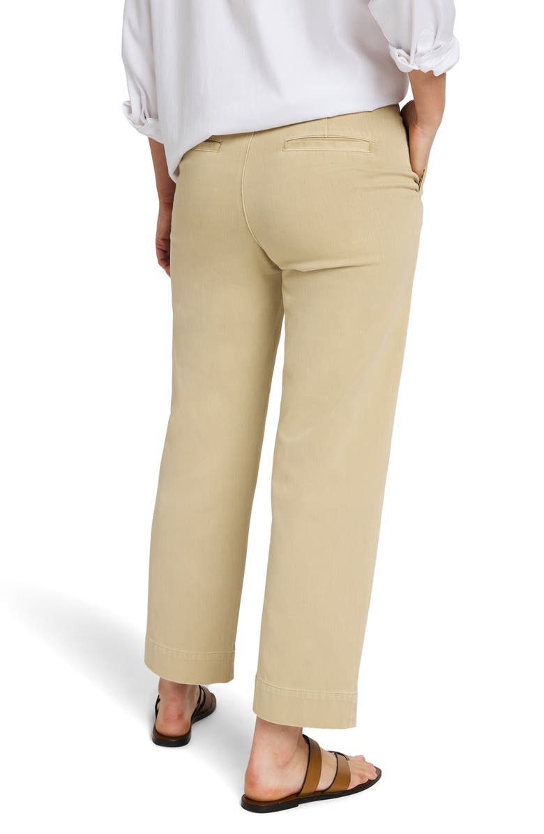 Faherty Coastline Ankle Organic Cotton Blend Chino Pants, Alternate, color, Khaki