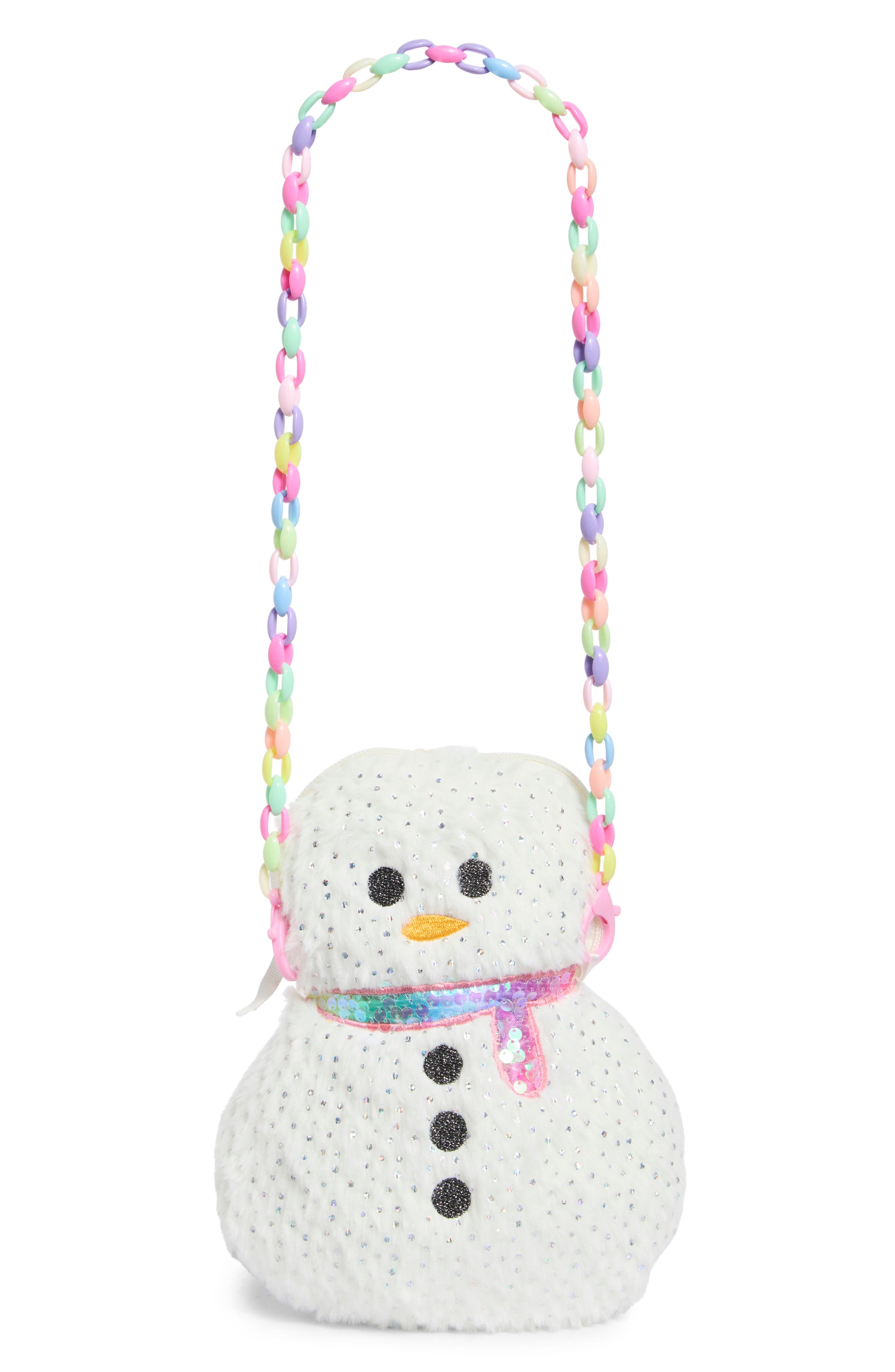 Kids' Snowman Olly Plush Handbag