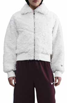 Nike Essential Faux Fur Bomber Jacket