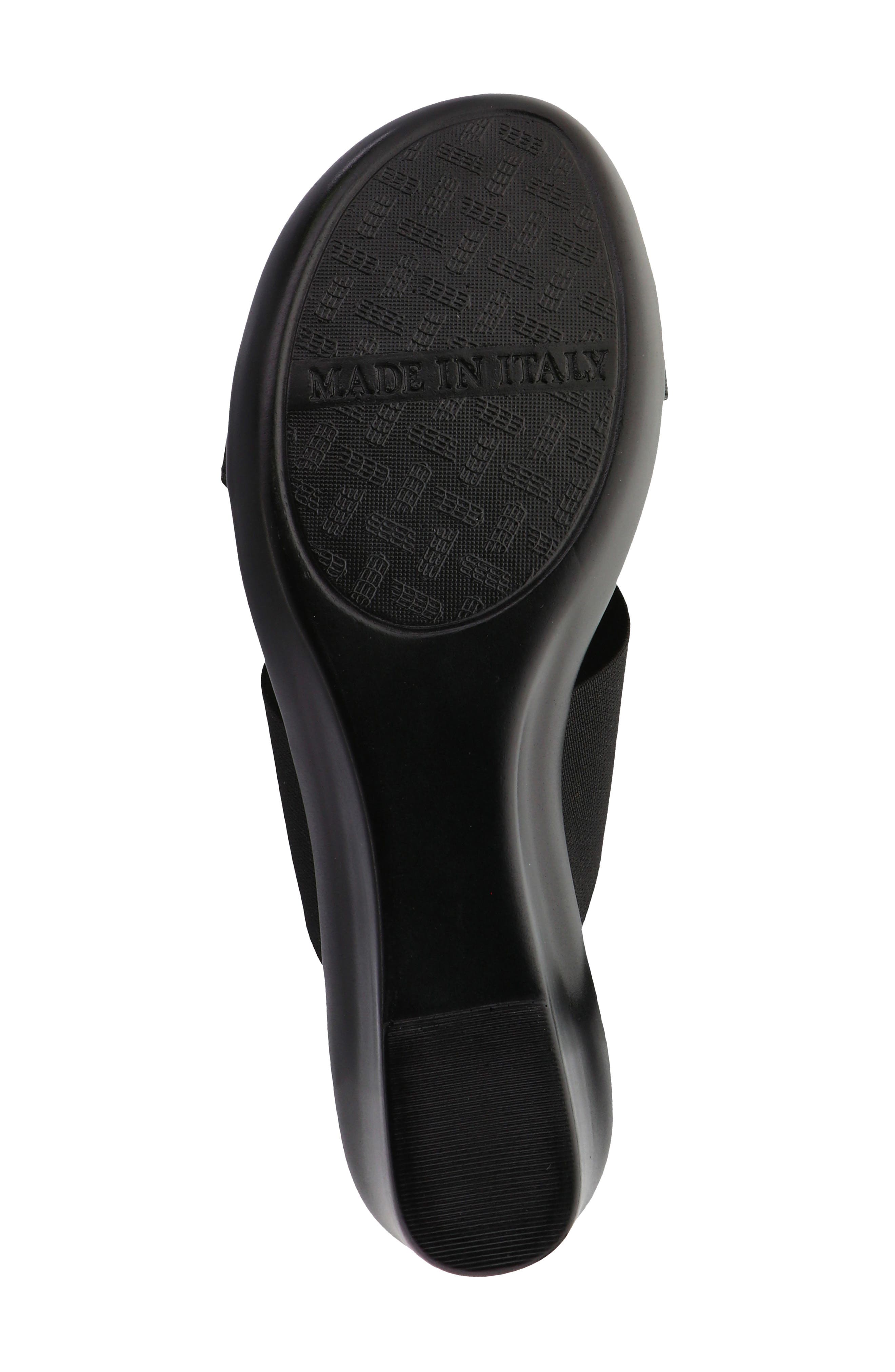 ITALIAN SHOEMAKERS Sadey Wedge Sandal, Alternate, color, 