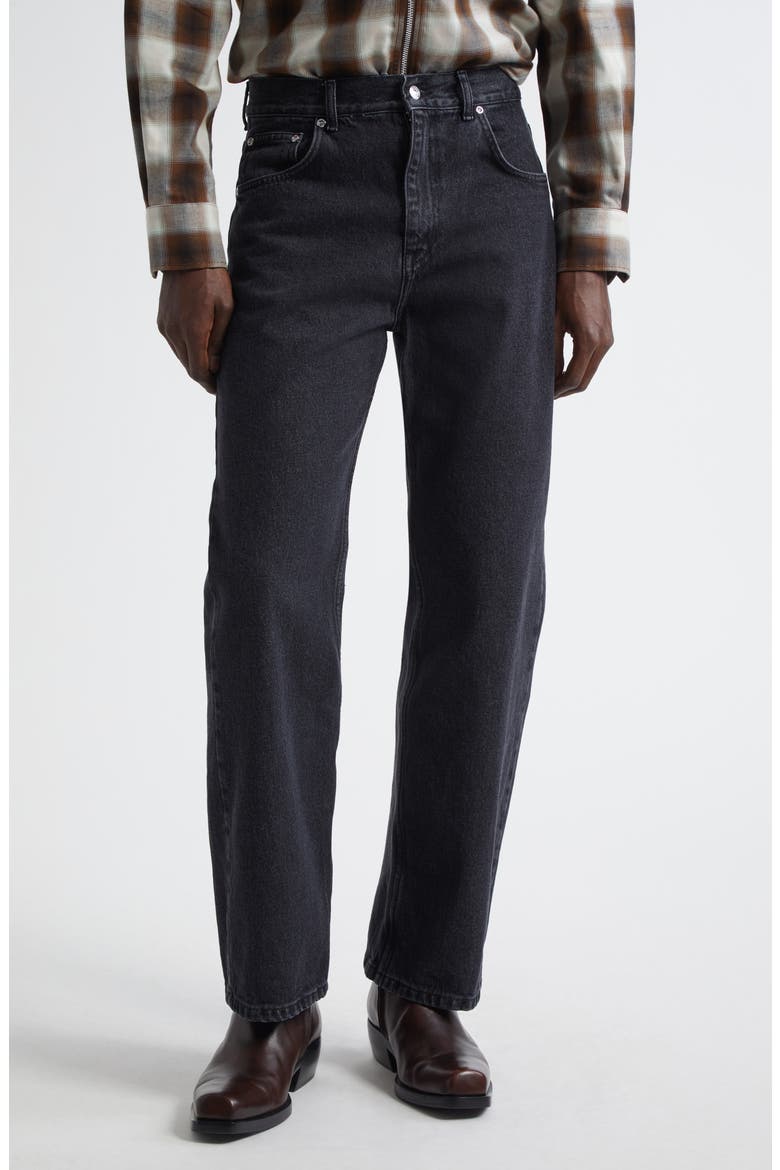 Big Papi Slim Straight Leg Jeans, Main, color, BLACK STONE WASH 2249