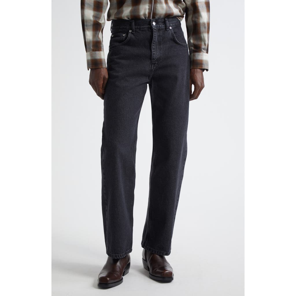 Second Layer Big Papi Slim Straight Leg Jeans in Black Stone Wash 2249  product