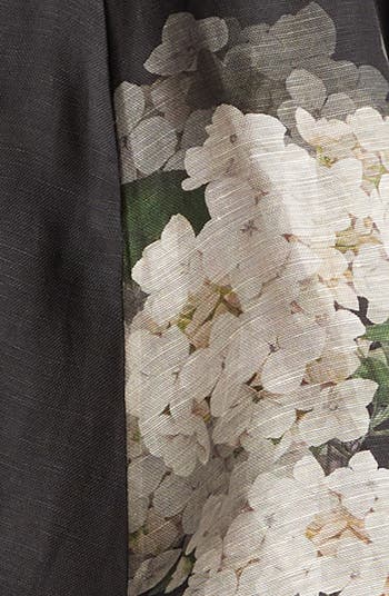 【Zimmermann】Balance floral linen and silk minidress Balance floral linen and silk minidress in black