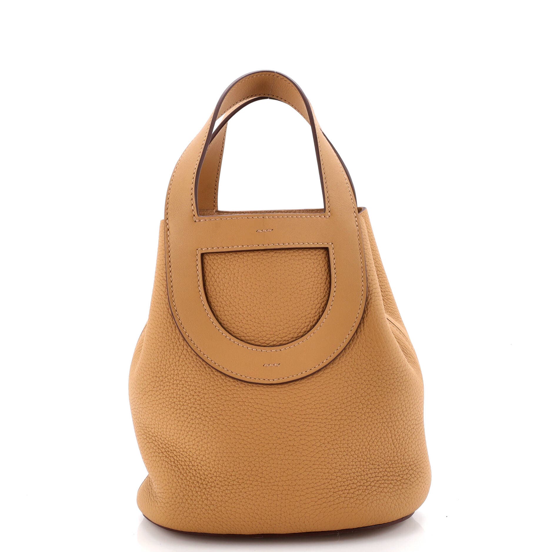 Pre-Owned Hermes In-The-Loop Bag Clemence with Swift 18, Main, color, Biscuit