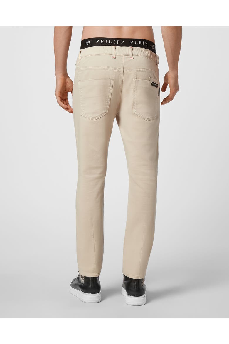 Jeans Iconic Plein Men, Alternate, color, BeigeTwist