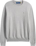 Polo Ralph Lauren Textured Cotton Crewneck Sweater