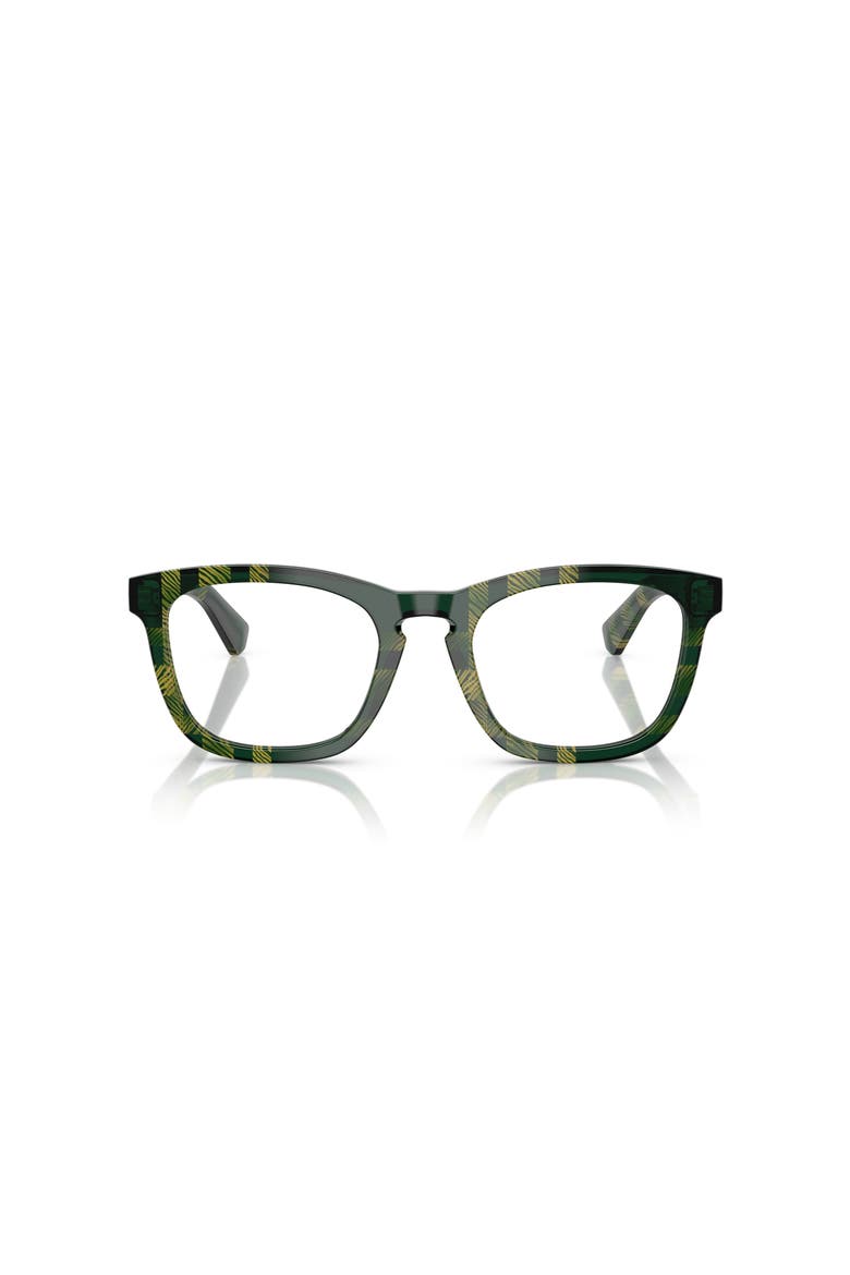 53mm Square optical glasses, Alternate, color, Green
