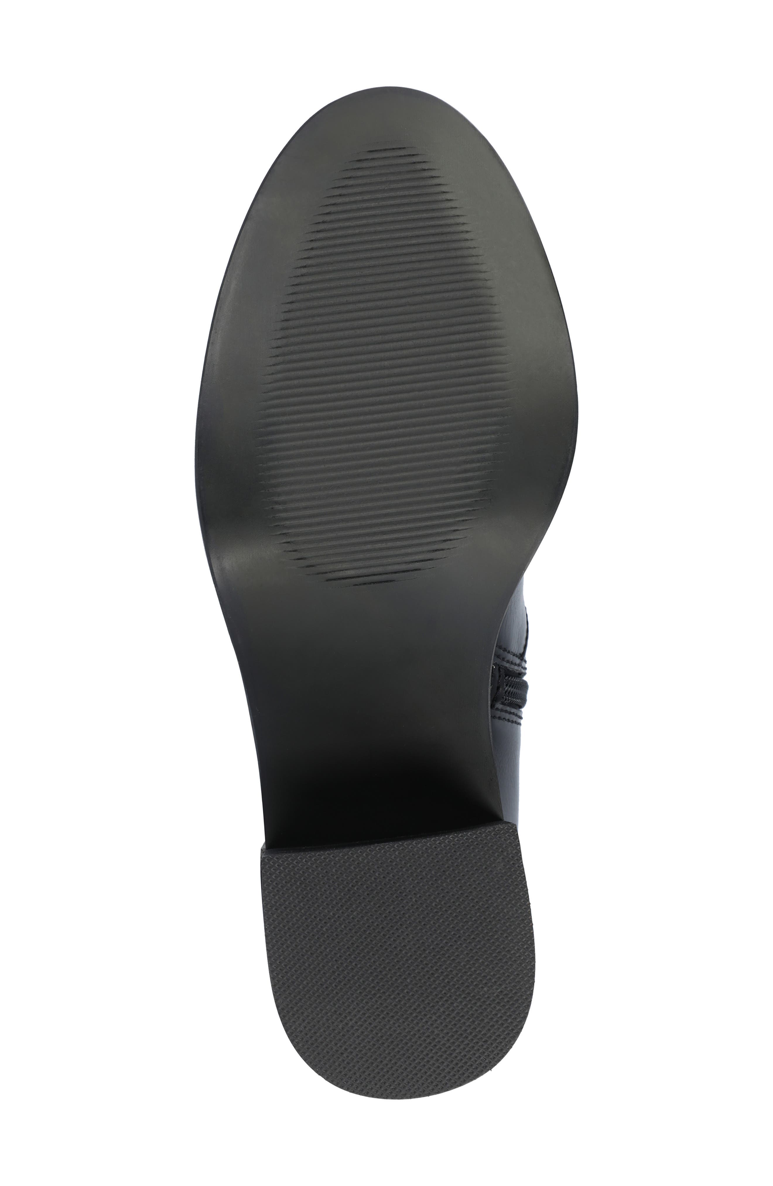 Journee Collection Romilly Block Heel Boot, Alternate, color, Black