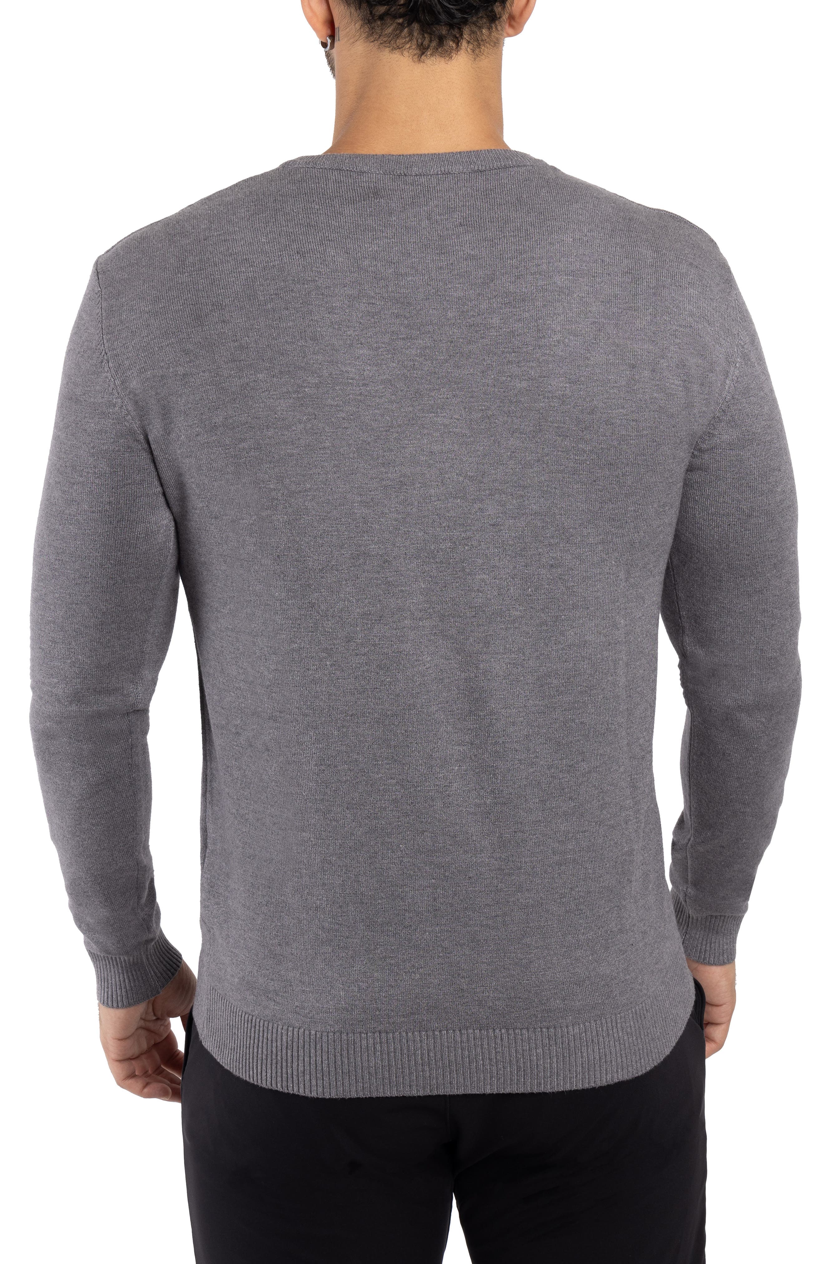 V-Neck Rib Knit Sweater - image 4