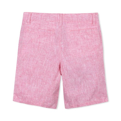 Hope & Henry Boys' Linen Short, Toddler In Rose Linen