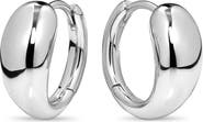 DEVATA Teardrop Hoop Earrings