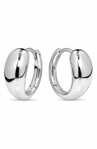 DEVATA Teardrop Hoop Earrings