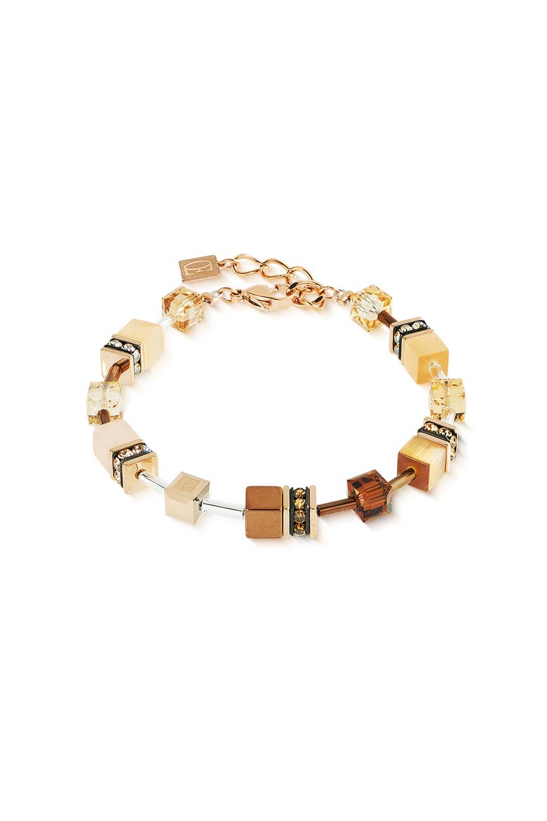 Geocube Iconic Bracelet, Main, color, Mocha Mousse