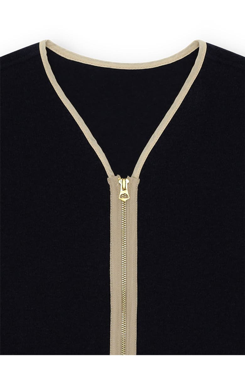 Fortela Wool Vest, Alternate, color, Navy Blue