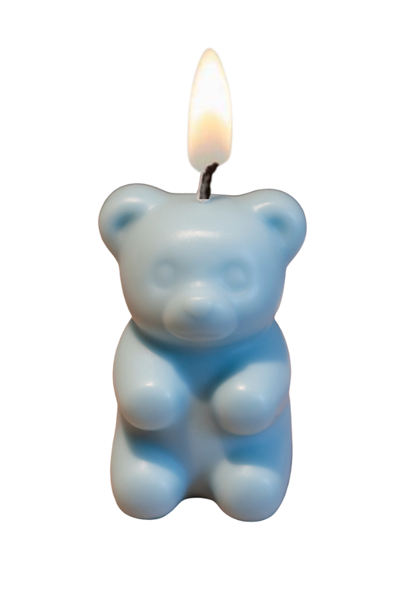 Mysterious Gummy Bear Candle, Main, color, Light Blue