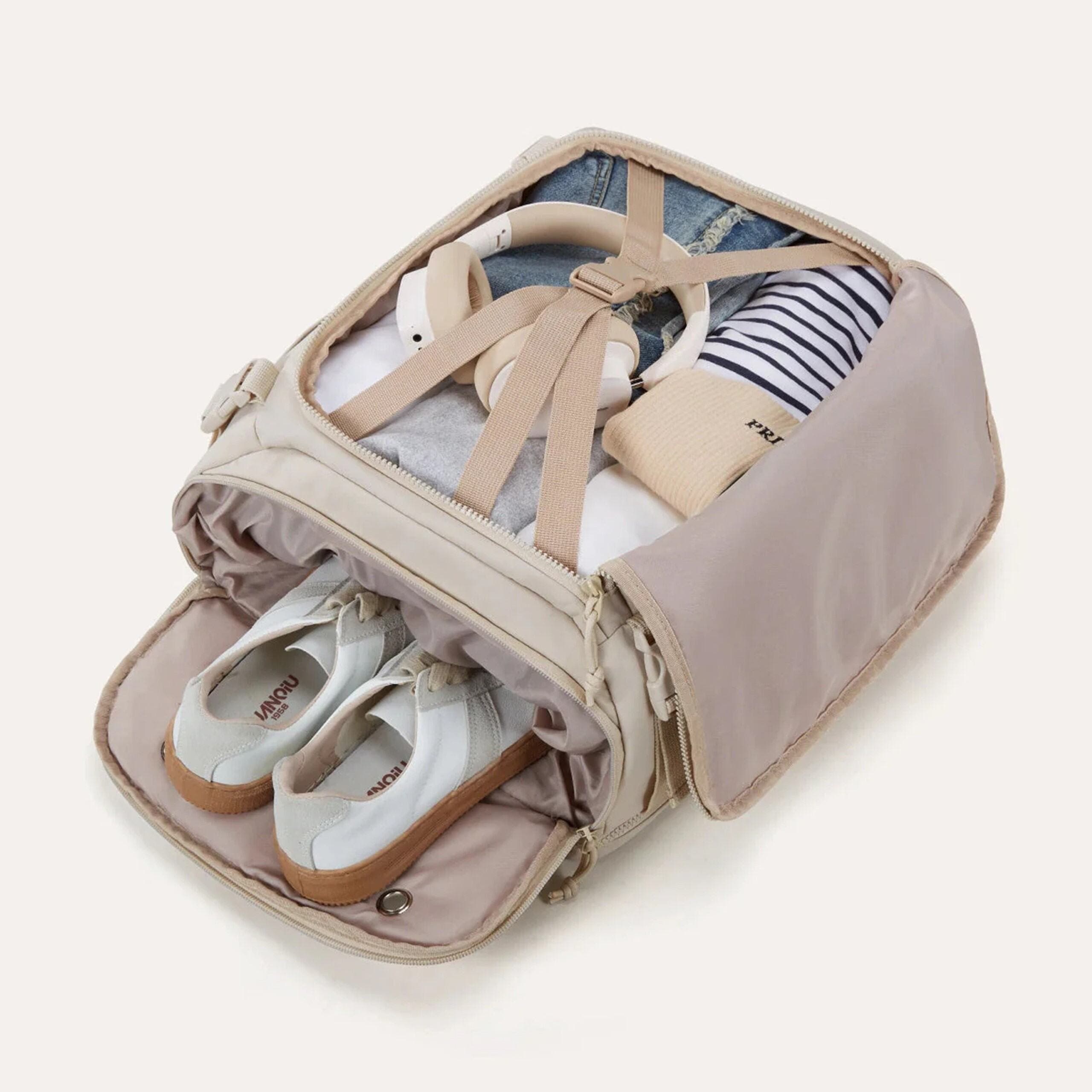 Bagsmart Blast Travel Backpack, Alternate, color, Beige