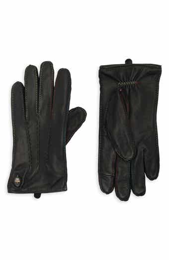 Stitched Leather Tech Gloves