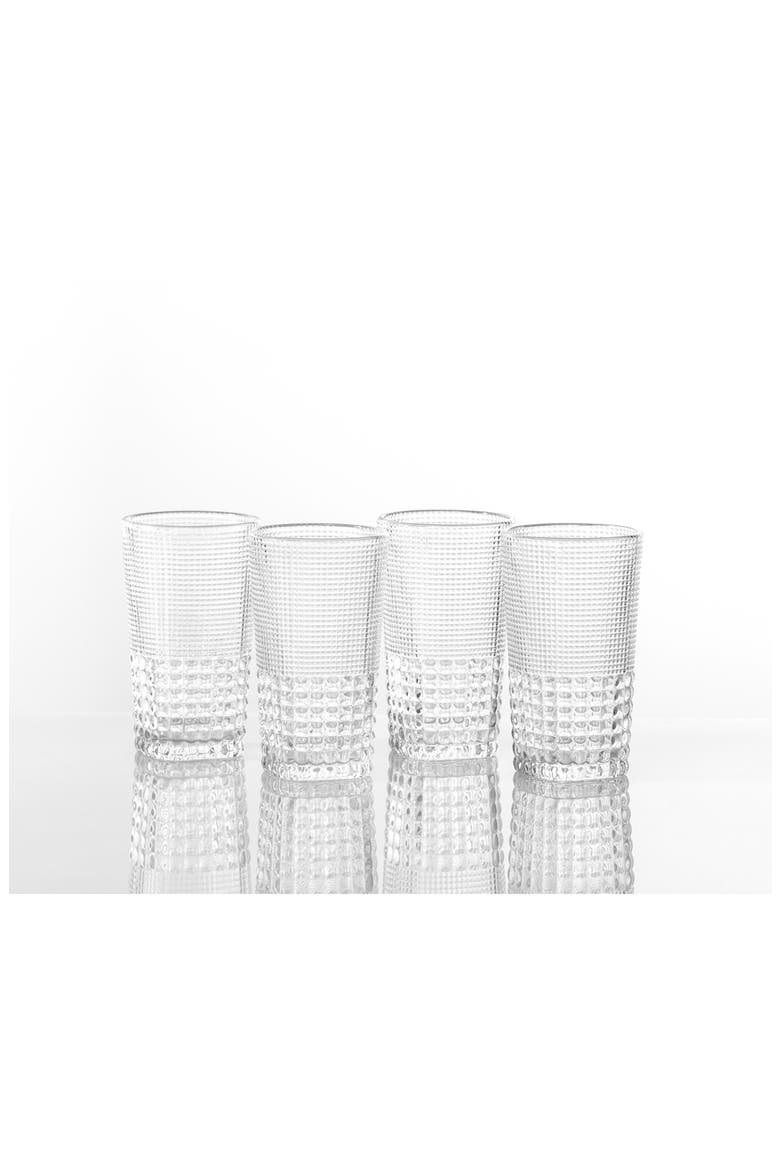 Malcolm Set of 6 Iced Beverage Glasses, Alternate, color, CLEAR