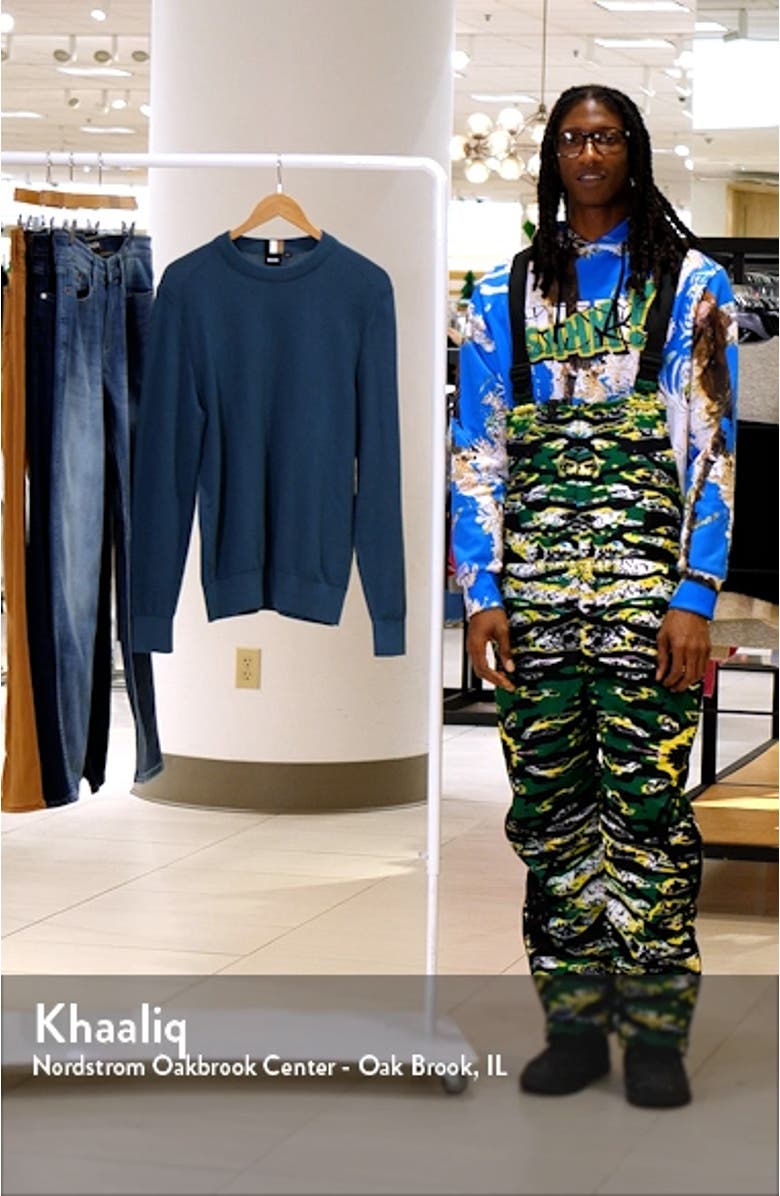 Ecaio Solid Crewneck Sweater, sales video thumbnail