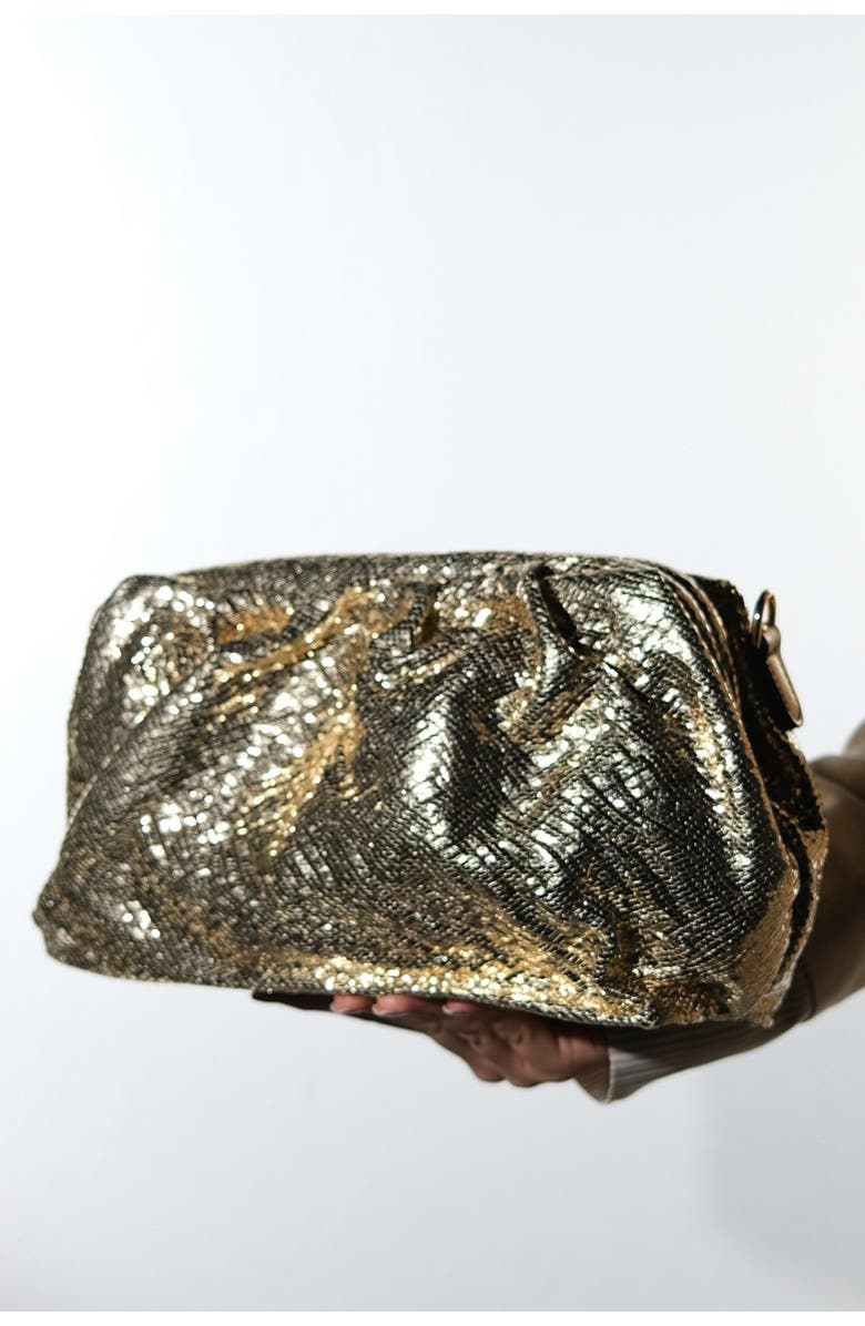 Prologue Shoes Uvera Fashion Handbag, Alternate, color, Gold