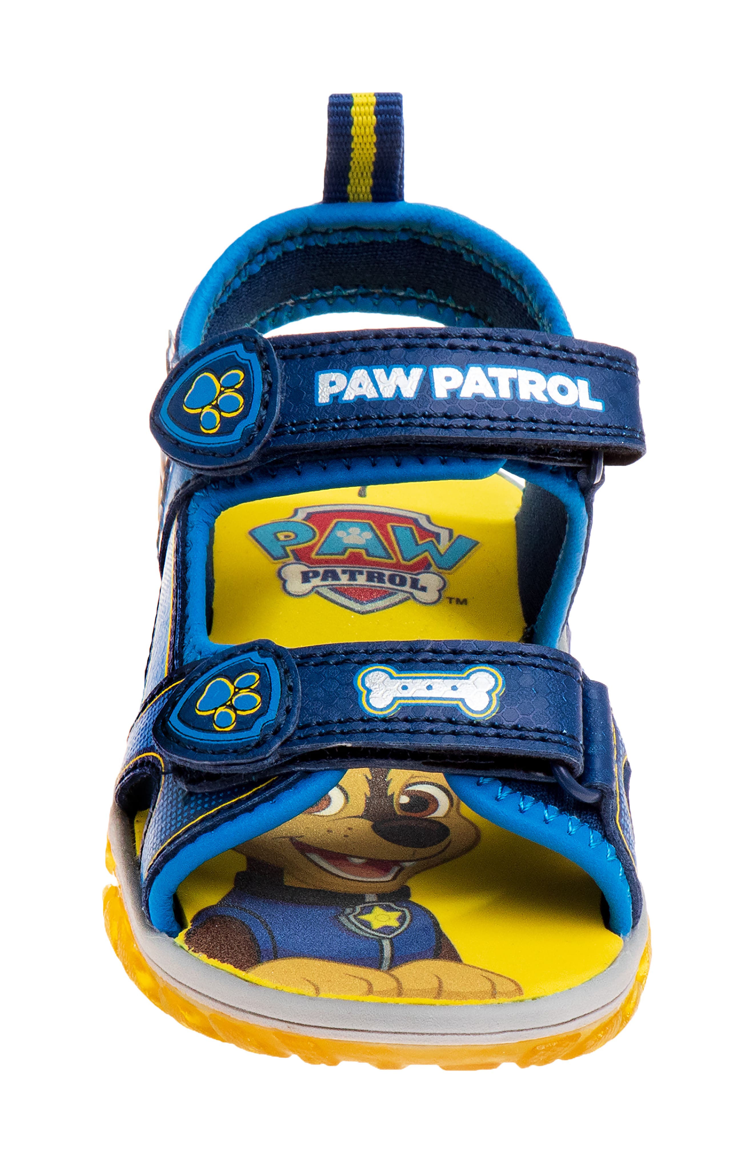 JOSMO Kids' Paw Patrol Sandal, Alternate, color, Navy/ Yellow