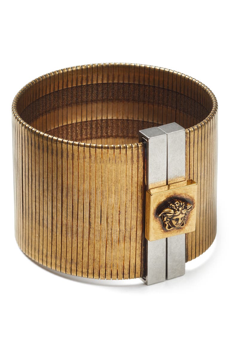 Medusa Bracelet, Main, color, GOLD PALLADIUM