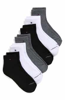 Tommy Hilfiger 6-Pack Athletic Quarter Length Socks