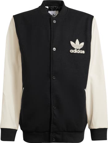 adidas Originals Kids' VRCT Varsity Bomber Jacket | Nordstrom