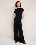 Haven Well Within Double Knit Pleated Wide Leg Trousers