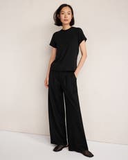 Haven Well Within Double Knit Pleated Wide Leg Trousers