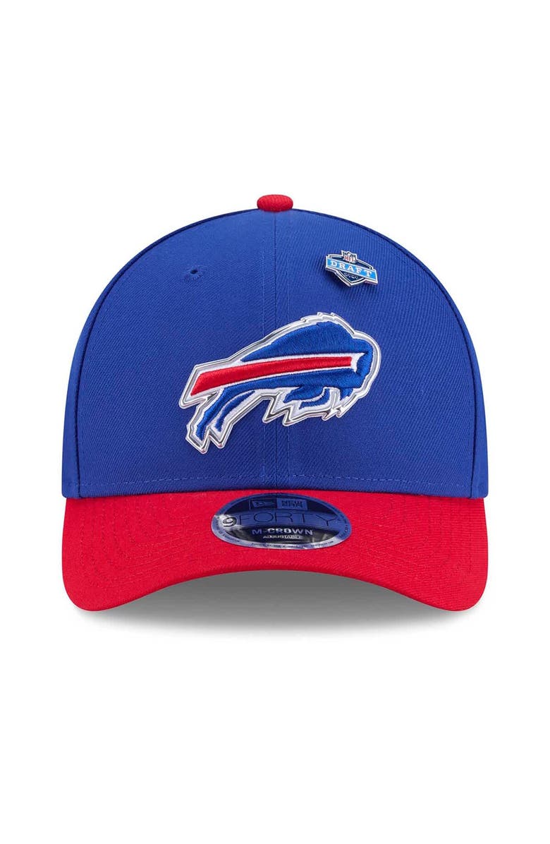 New Era Men's New Era  Royal/Red Buffalo Bills 2026 NFL Draft 9FORTY M-Crown Adjustable Hat, Alternate, color, Royal