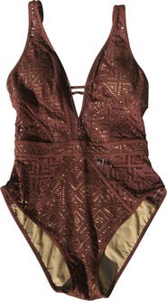 Becca Keyhole One-Piece Swimsuit