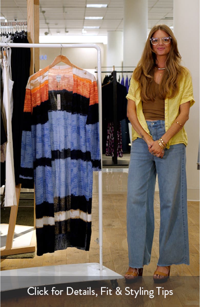 Painted Peninsula Longline Cardigan, sales video thumbnail