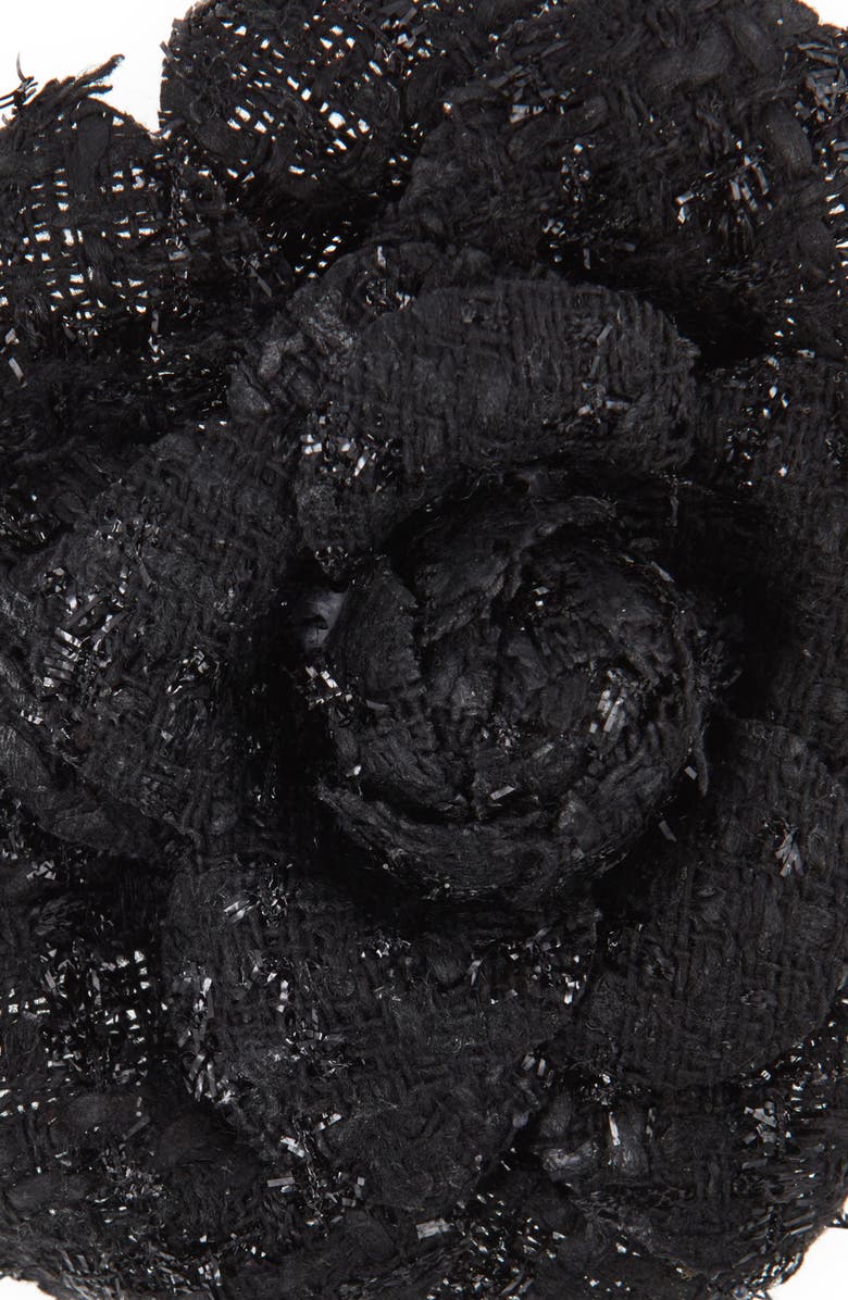 Tasha Flower Rosette Barrette, Alternate, color,