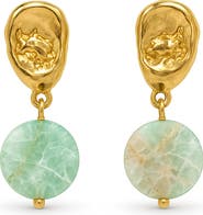 LA MENO Morganite Muse Drop Earrings