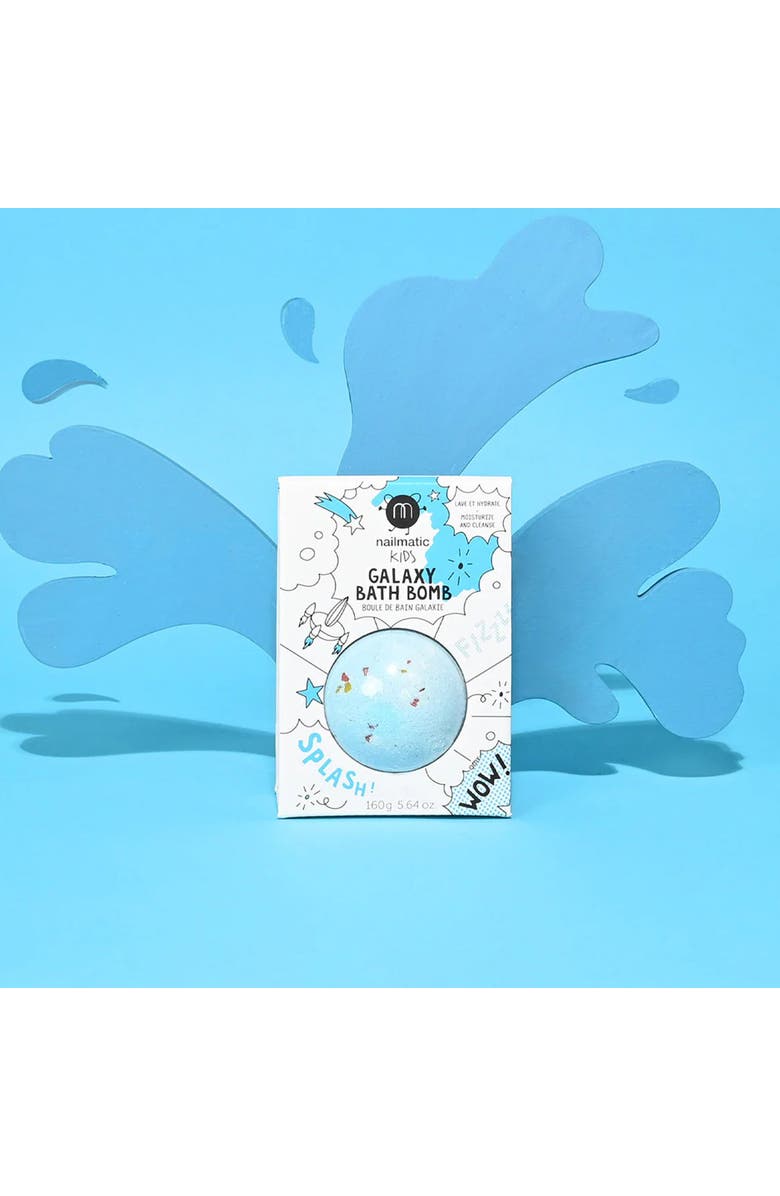 nailmatic Kids Bath Bomb, Alternate, color, Galaxy Comet Red Flakes