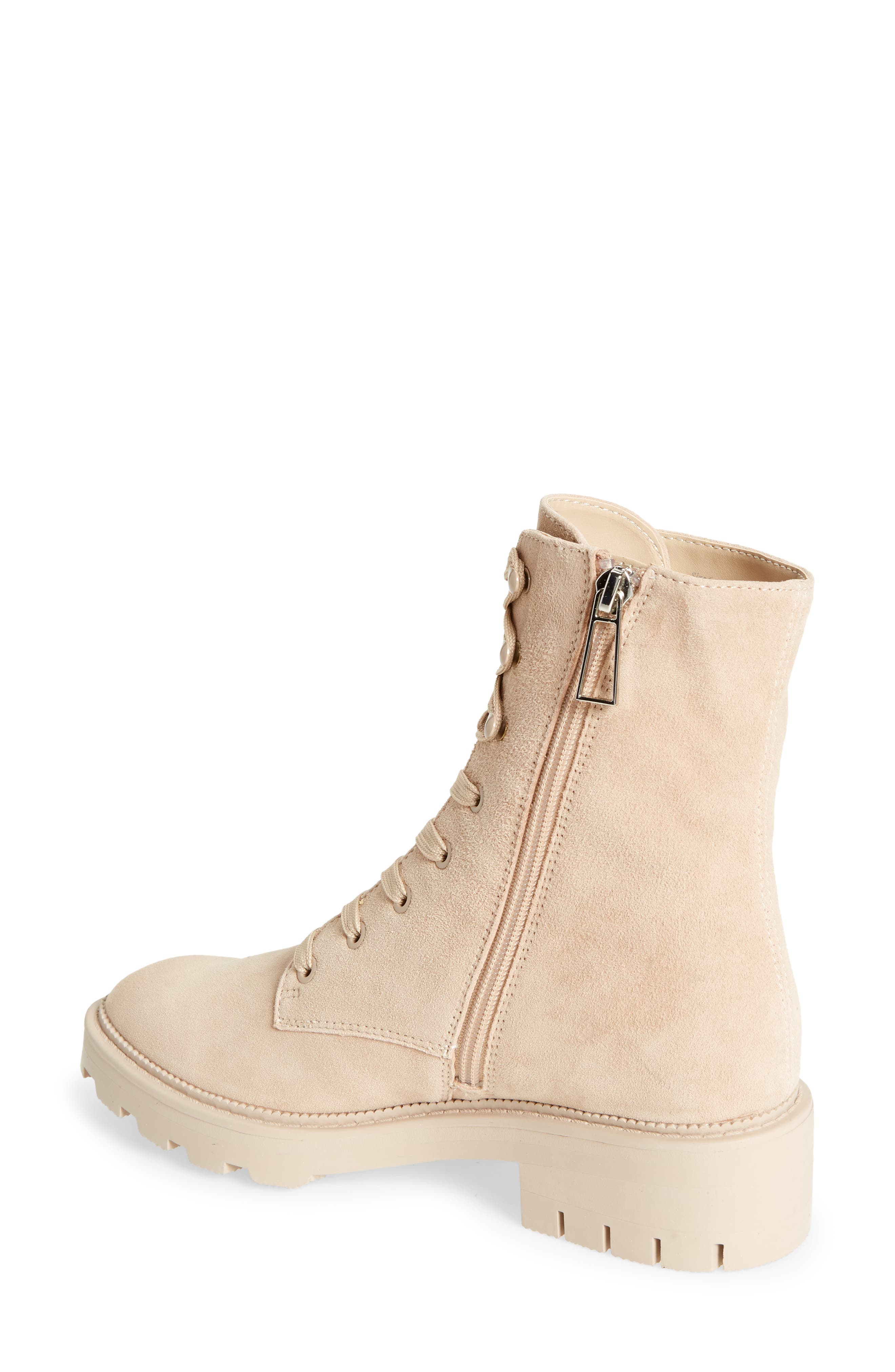 Lottie Platform Bootie, Alternate, color, DUNE NUBUCK