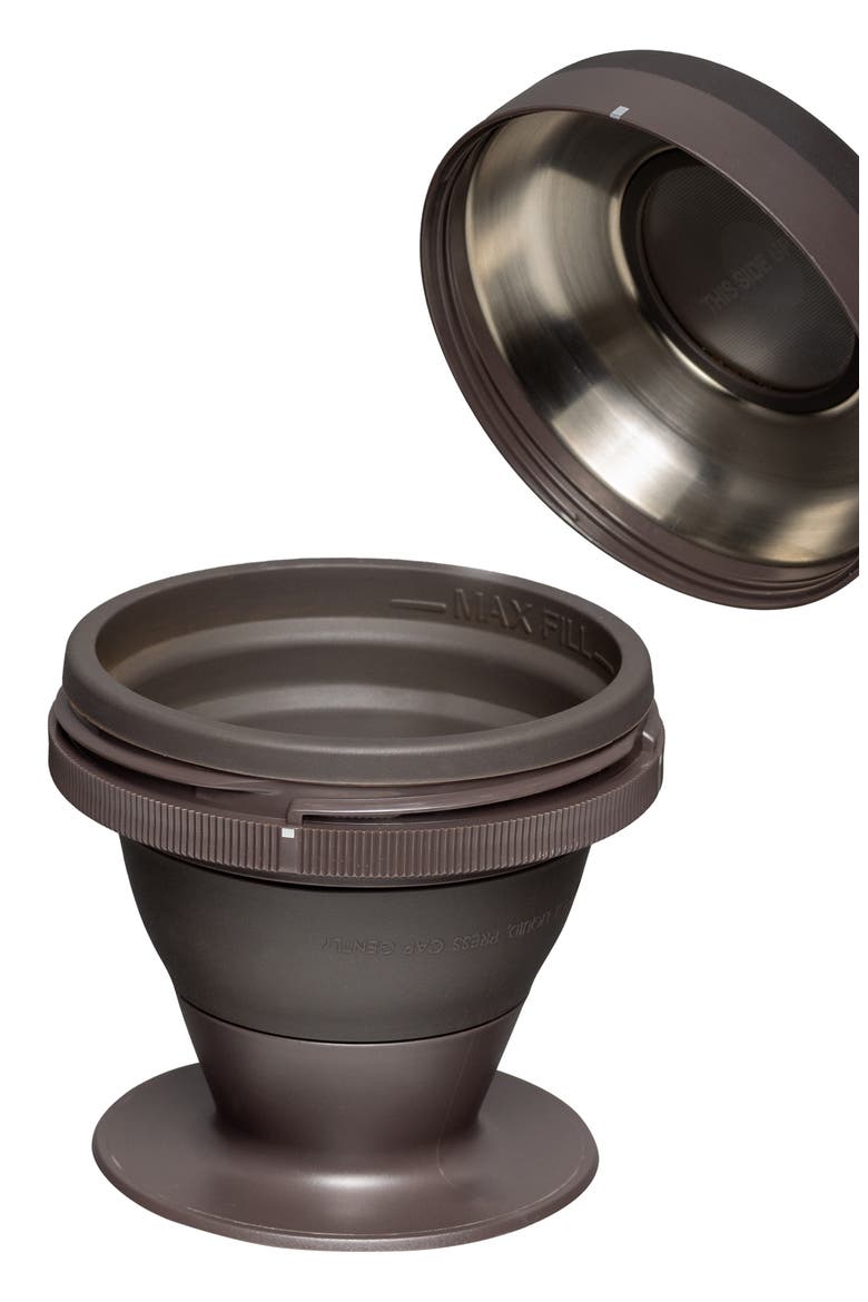 Palmpress Brewing Container, Alternate, color, ESPRESSO